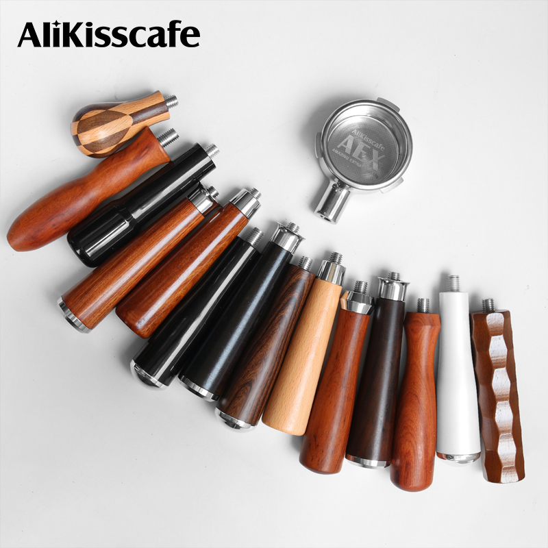 Coffee Equipment Accessories - ด้ามจับพอร์ตาฟิลเตอร์กาแฟ M10 ด้ามจับแบบปรับแต่งสำหรับเครื่องชงเอสเพรสโซ่ Delonghi Breville อะไหล่ทดแทนพอร์ตาฟิลเตอร์
