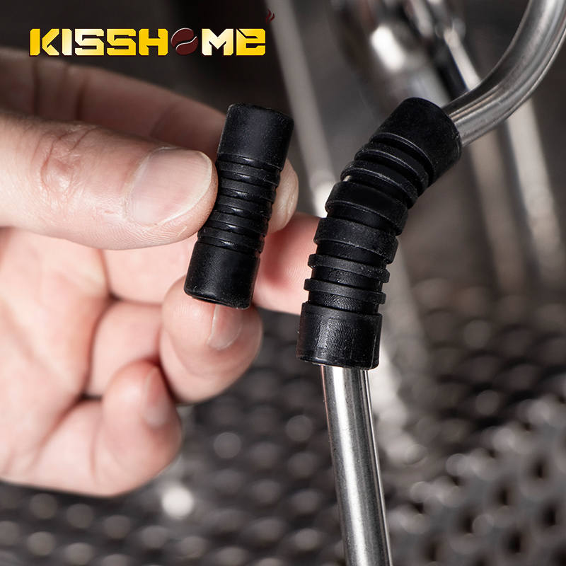 Steam Wand Tip - กาแฟไอน้ําหัวฉีดWandยางป้องกันGrip 8 มม.10 มม.สําหรับBarista Espressoอุปกรณ์เสริมCafeเครื่องมือ