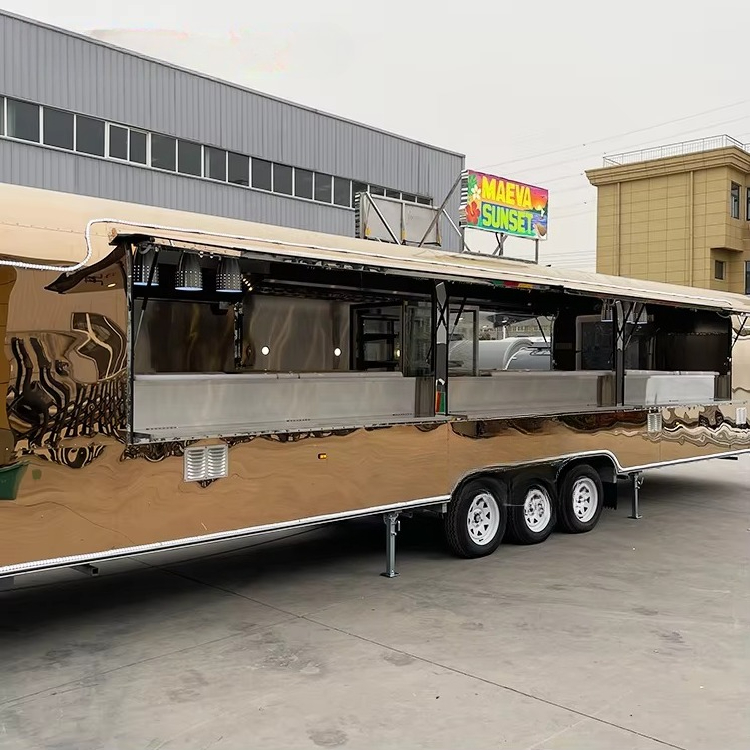 รถพ่วงเคลื่อนที่สำหรับจัดเลี้ย - Coffee Van Equipment บทวิจารณ์และราคา