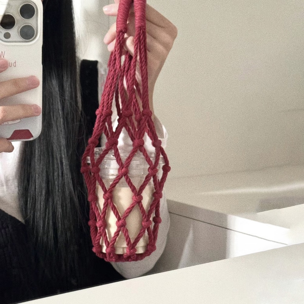 แก้วกาแฟมีหูจับกระเป๋าหิ้วทอแบ - Coffee Equipment Organizer บทวิจารณ์และราคา