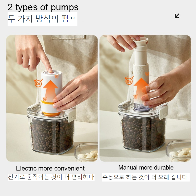 ถังปิดผนึกสูญญากาศเมล็ดกาแฟขวด - Coffee Equipment Organizer บทวิจารณ์และราคา