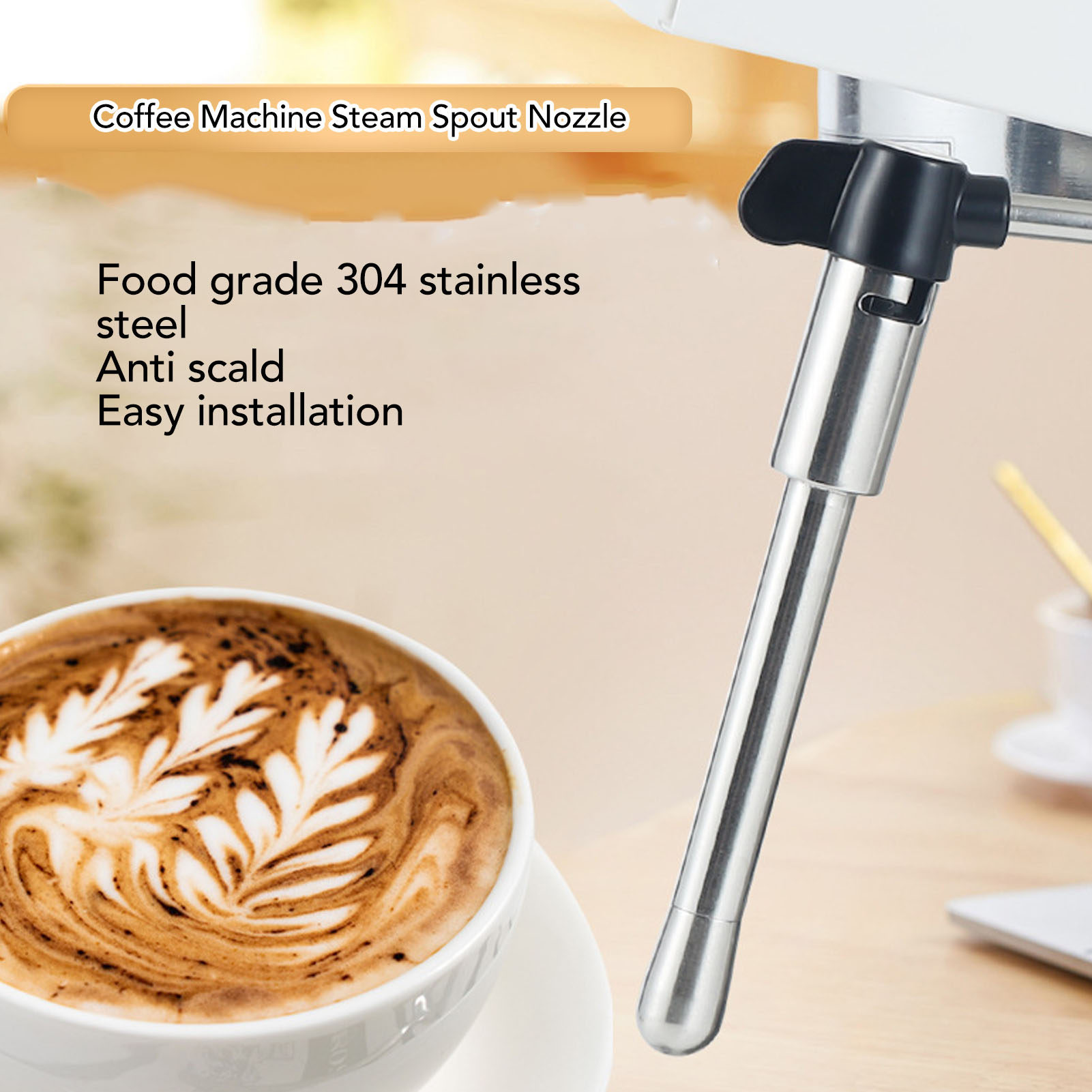 หัวฉีดไอน้ำเครื่องชงกาแฟสแตนเล - Steam Wand Tip บทวิจารณ์และราคา